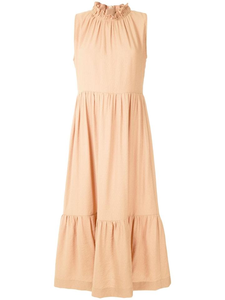 Olympiah Laurier Gathered Dress - Neutrals