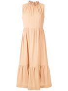 Olympiah Laurier Gathered Dress - Neutrals
