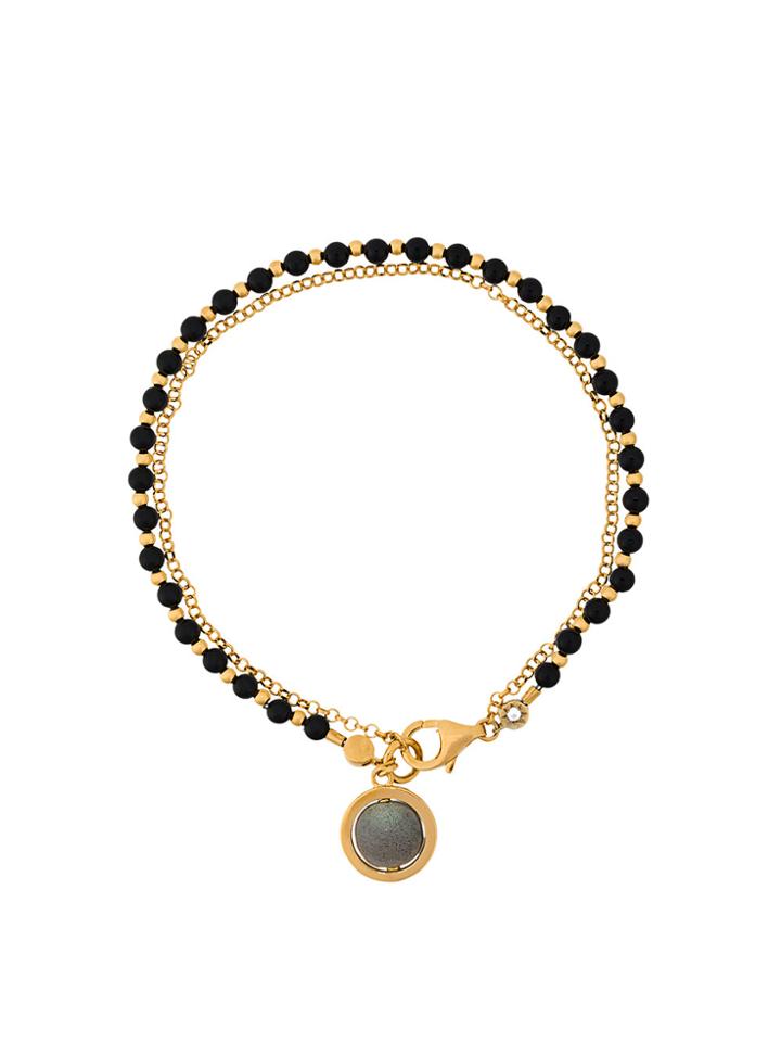 Astley Clarke Saturn Biography Bracelet - Black
