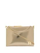Rochas Metallic Crossbody - Gold