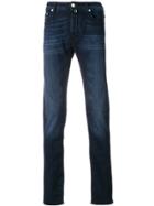 Jacob Cohen Vintage Wash Slim Fit Jeans - Blue