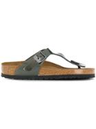 Birkenstock Buckle Detail Sandals - Grey