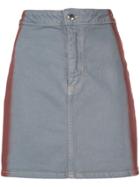 Eckhaus Latta El Denim Skirt - Neutrals