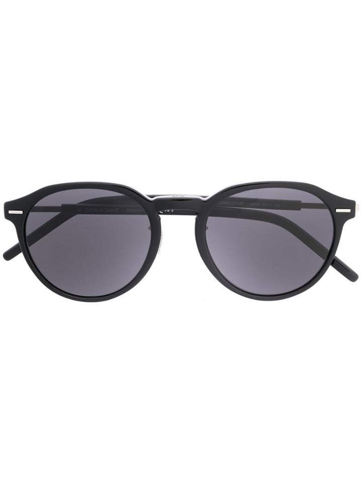 Dior Eyewear Technicity Round-frame Sunglasses - Black