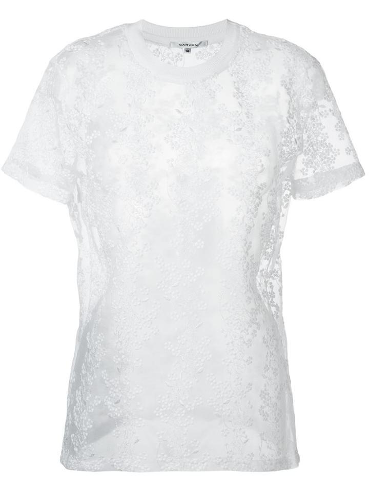 Carven Lace Top