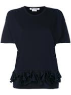 Comme Des Garçons Comme Des Garçons - Ruffled T-shirt - Women - Cotton - S, Black, Cotton