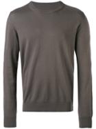 Classic Knitted Sweater - Men - Cotton/leather/wool - S, Green, Cotton/leather/wool, Maison Margiela