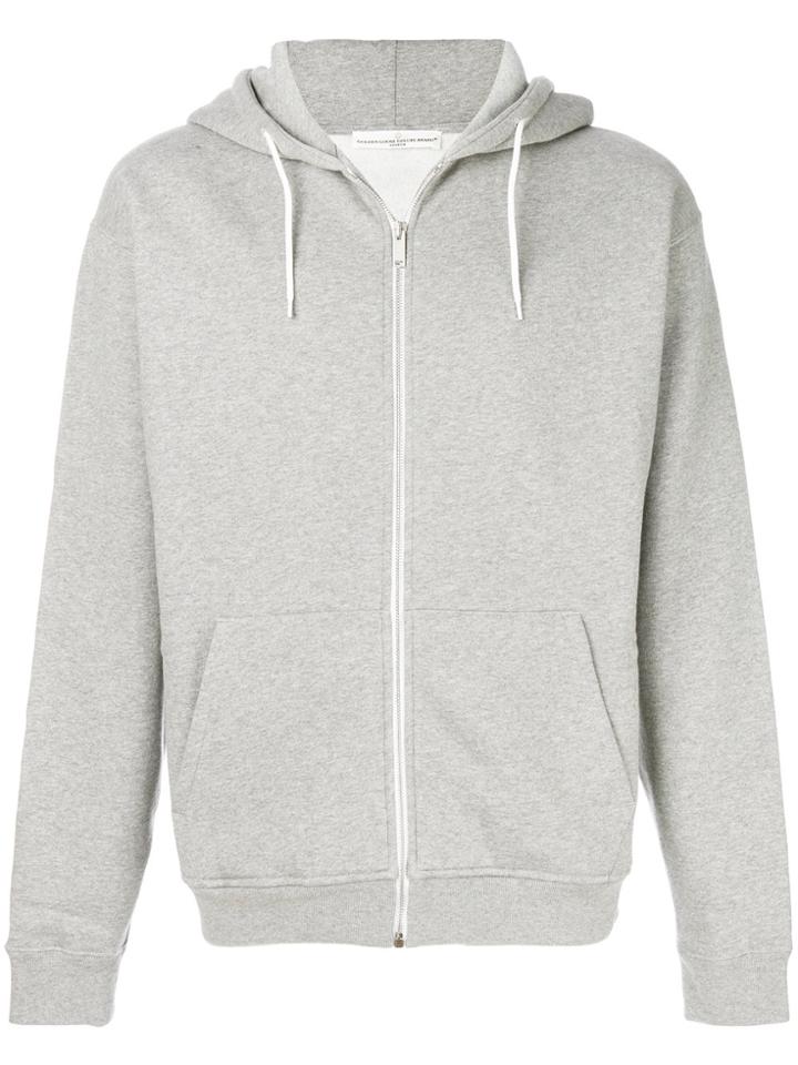 Golden Goose Deluxe Brand Zip Hoodie - Grey