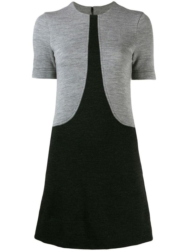 Givenchy Two-tone T-shirt Dress - Black