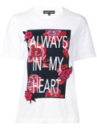 Markus Lupfer - Always In My Heart T-shirt - Women - Cotton - Xs, White, Cotton