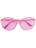 Gucci Eyewear Round Framed Sunglasses - Pink & Purple