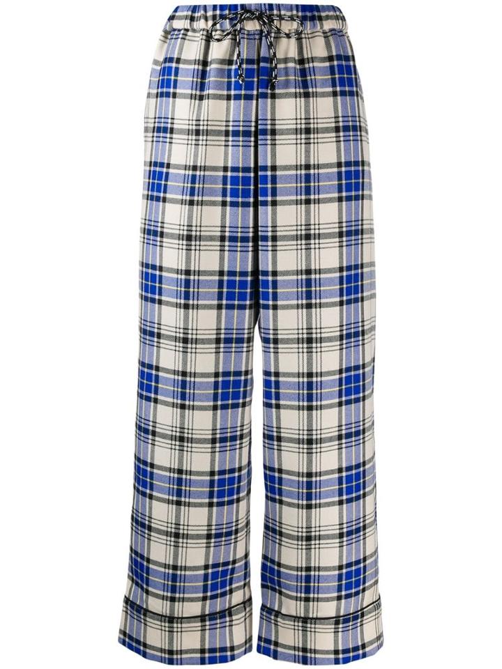Shrimps Palazzo Trousers - Blue