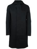 Mackintosh Hooded Coat, Men's, Size: 40, Black, Cotton/wool