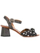 Dolce & Gabbana Polka Dot Sandals - Black