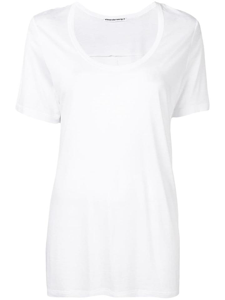 T By Alexander Wang Jersey T-shirt - White