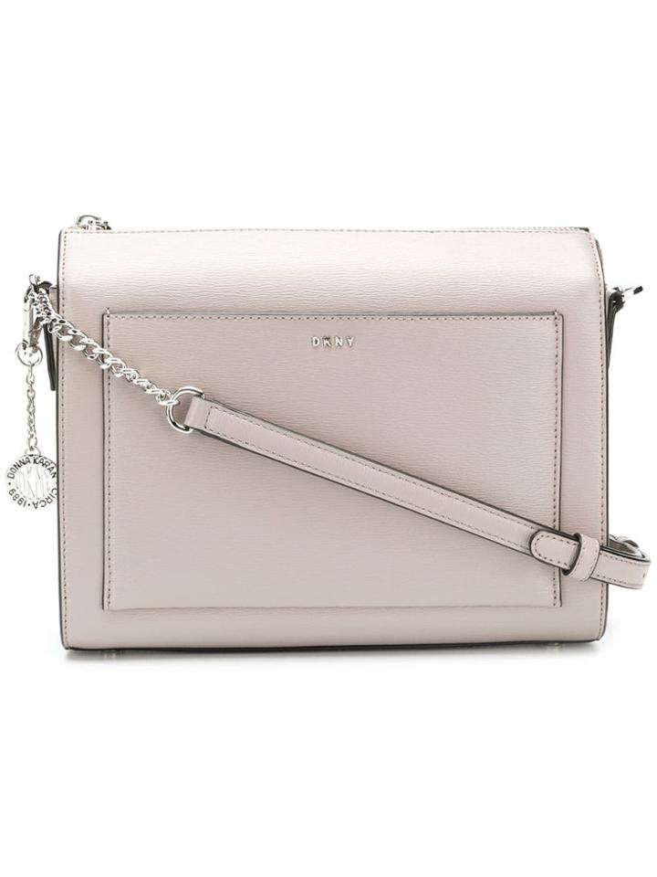 Dkny Structured Design Bag - Grey