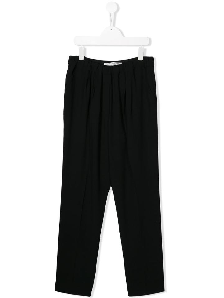 Philosophy Di Lorenzo Serafini Kids Teen Straight-leg Trousers - Black