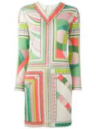 Emilio Pucci Pre-owned Longsleeved Printed Dress - Multicolour