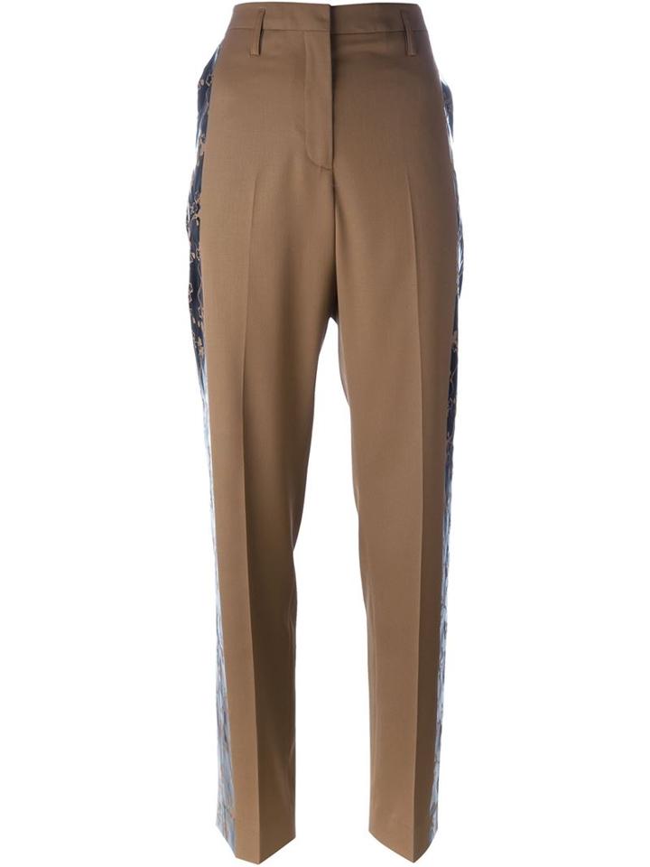 Golden Goose Deluxe Brand Floral Side Trousers
