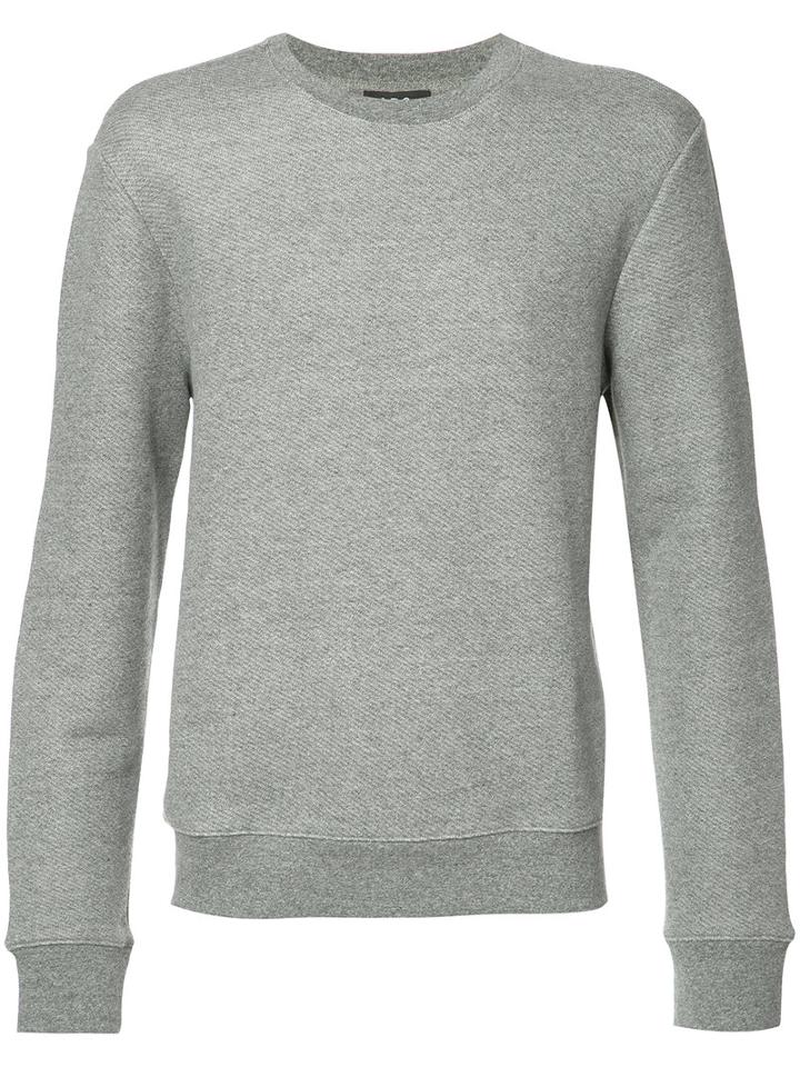 A.p.c. Classic Sweatshirt, Size: Large, Grey, Cotton/polyester