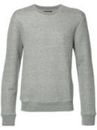 A.p.c. Classic Sweatshirt, Size: Large, Grey, Cotton/polyester