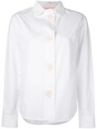 Ports 1961 - Oversized Buttons Shirt - Women - Cotton - 42, White, Cotton