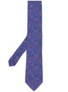 Etro Micro Paisley Print Tie - Blue