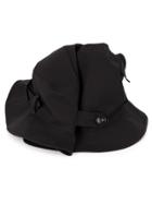 Ca4la Double Folded Panama Hat - Black