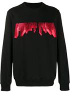 Philipp Plein Rhinestone Logo Sweatshirt - Black