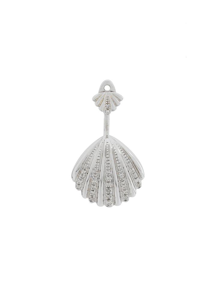 Yvonne Léon Pack Coquillage Or Blcwhite Gold - Silver