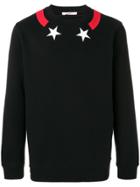 Givenchy Embroidered Neck Sweatshirt - Black
