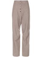 Paule Ka Wide Leg Woven Trousers - Green