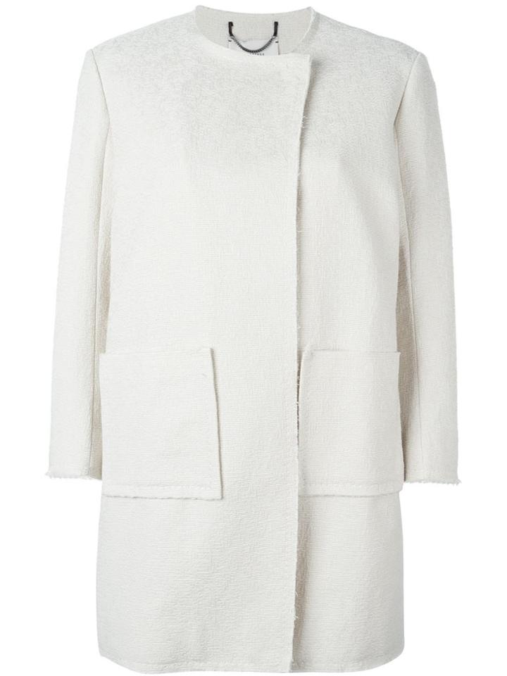 Dorothee Schumacher Boxy Coat - White