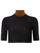 Haight Knit Cropped Top, Women's, Size: P, Black, Polyamide/spandex/elastane/viscose