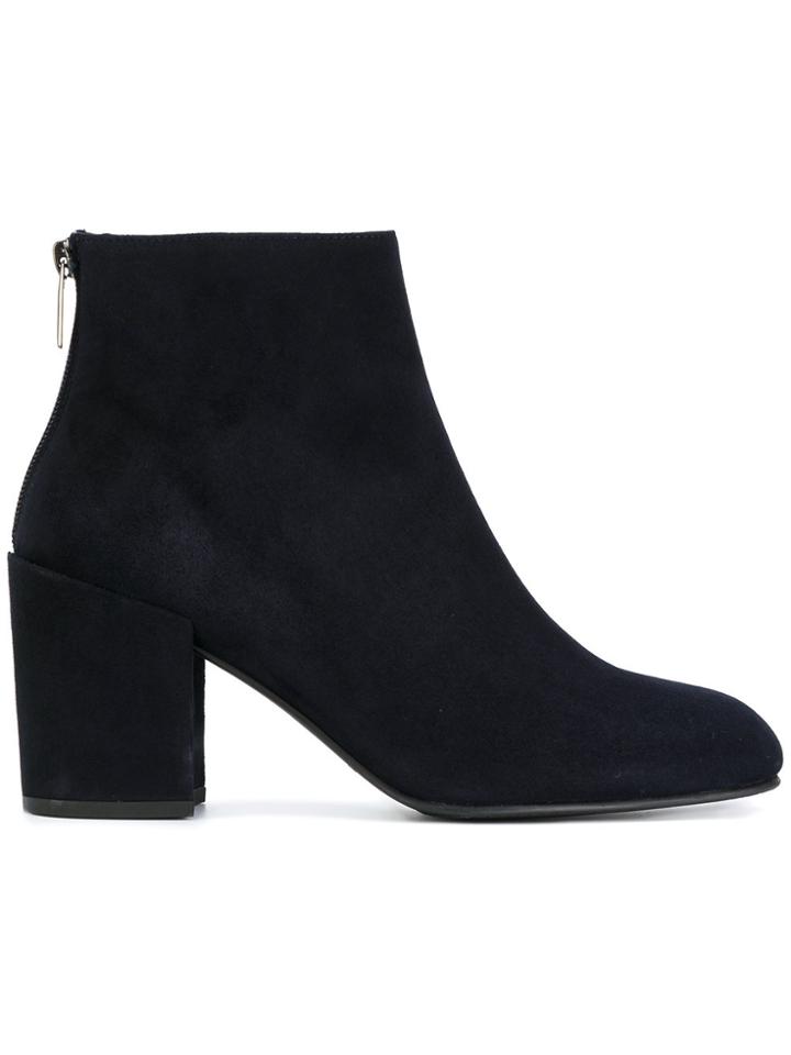 Stuart Weitzman Bacari Ankle Booties - Blue