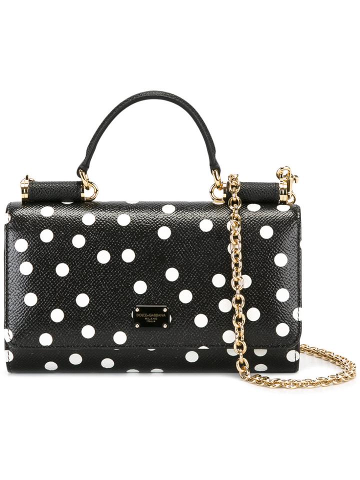 Dolce & Gabbana Mini Von Crossbody Bag - Black