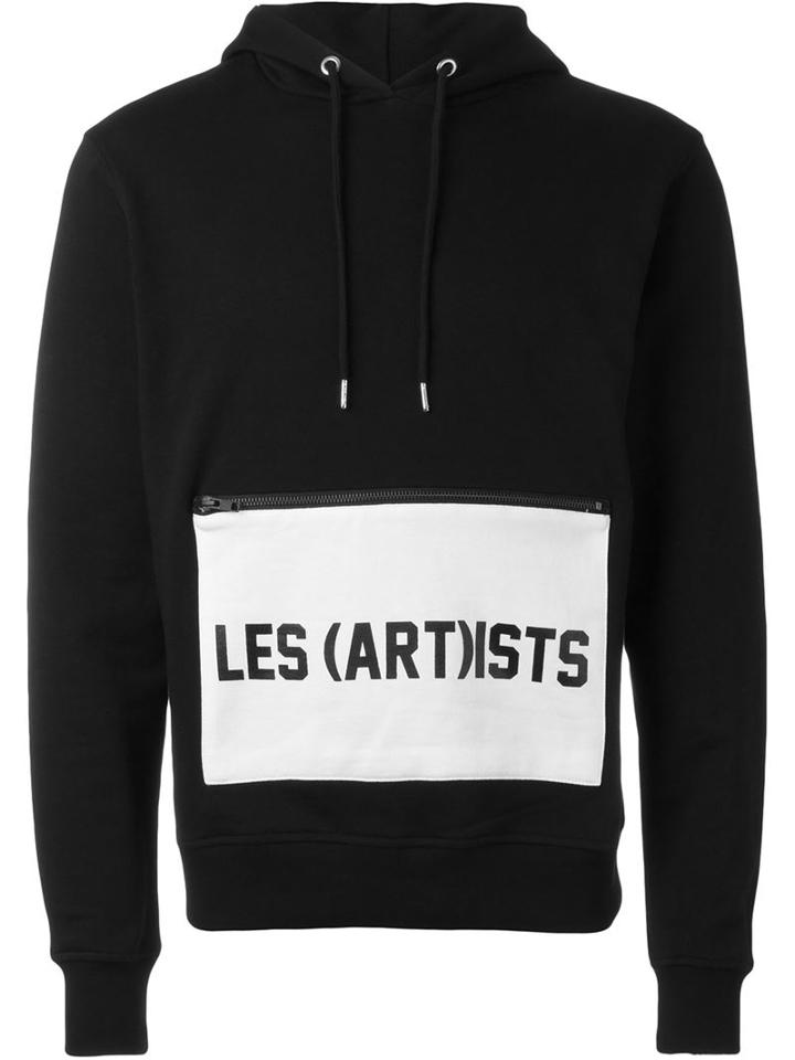 Les (art)ists Lettering Logo Hoodie