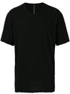 Attachment - Round Neck T-shirt - Men - Cotton - Iii, Black, Cotton