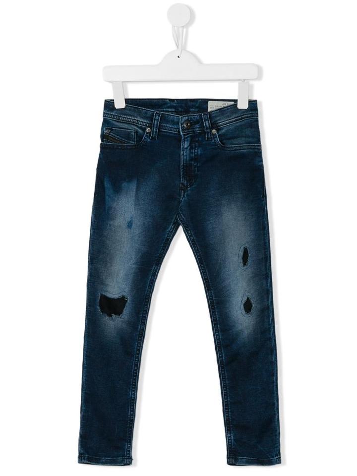 Diesel Kids Sleenker Jeans, Boy's, Size: 12 Yrs, Blue