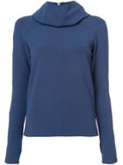 Paco Rabanne Back-to-front Style Hoodie - Blue