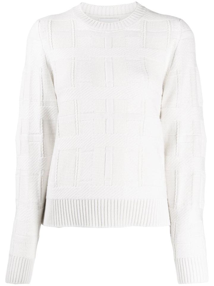 Barrie Knitted Cashmere Jumper - White