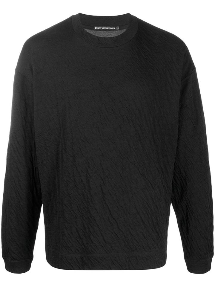 Issey Miyake Men Relaxed-fit Sweater - Black