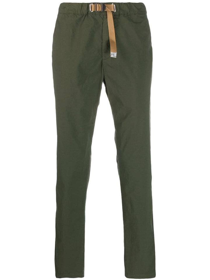 White Sand Straight-leg Trousers - Green
