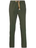 White Sand Straight-leg Trousers - Green