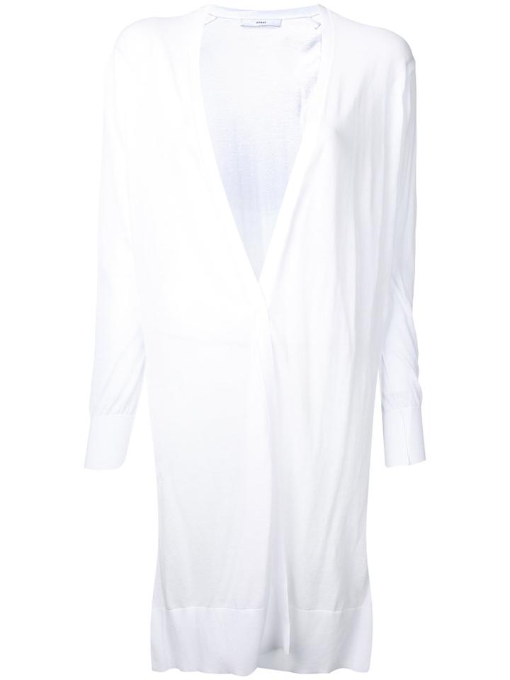 Astraet Gathered Sleeve T-shirt, Women's, White, Cotton