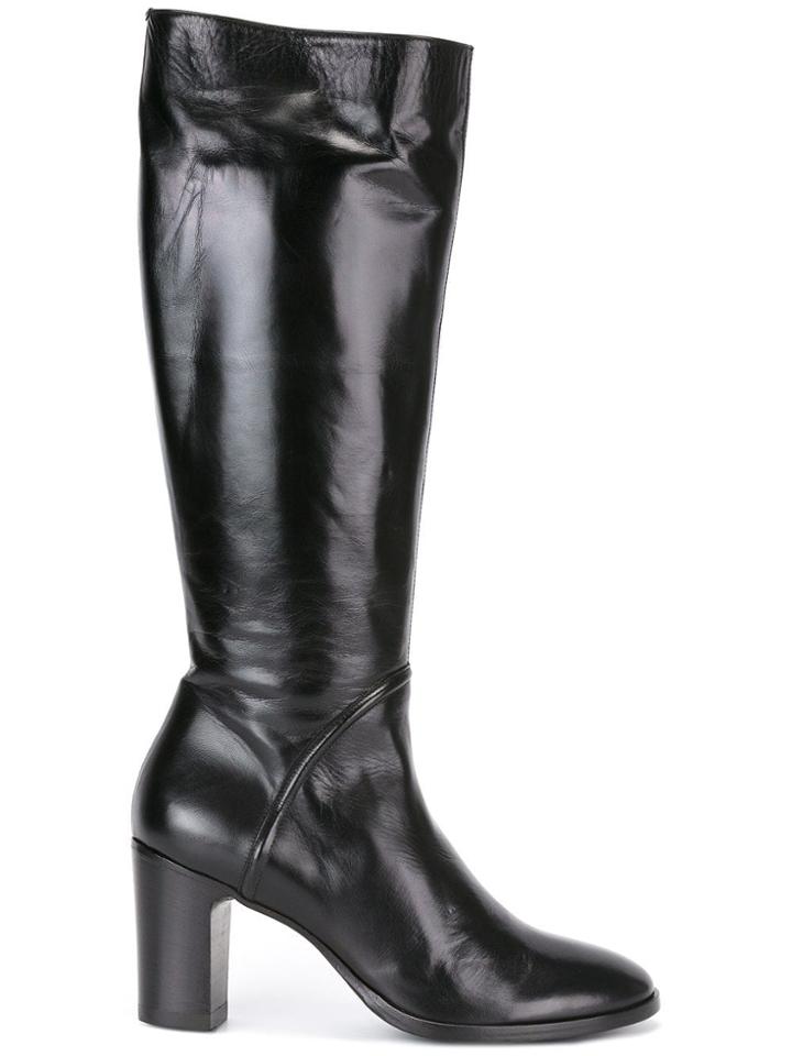 Silvano Sassetti Knee High Boots - Black