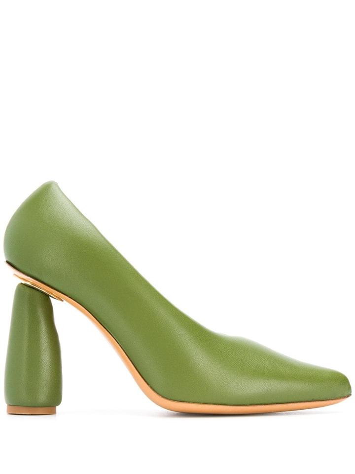 Jacquemus Les Chaussures Jacques 100 Pumps - Green
