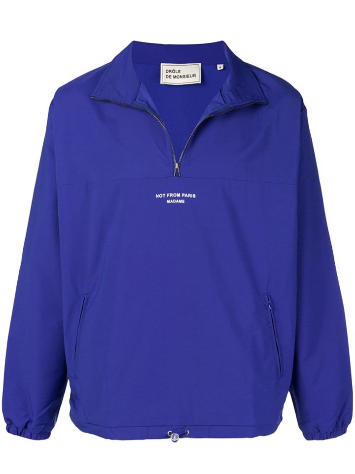 Drôle De Monsieur Klein Windbreaker - Blue