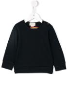 Gucci Kids Crew Neck Sweatshirt, Toddler Boy's, Size: 24-36 Mth, Blue