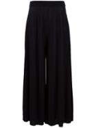 Jil Sander Wide-leg Trousers, Women's, Size: 34, Black, Polyester/viscose